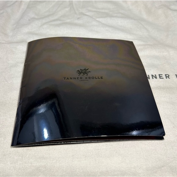 Vintage Y2K Gorgeous 2005 Tanner Krolle Cutter Leather Bag Silver Metal Hardware - Picture 14 of 17